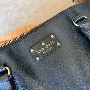 Large black Kate spade wallet